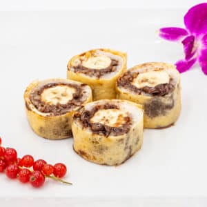 Nutella-Banana Date Maki 4 sztuki