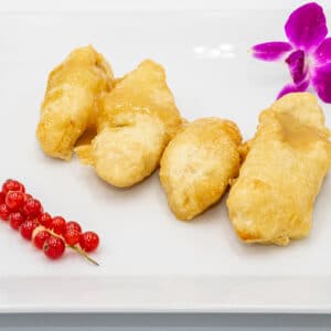 Golden Honey Banana Tempura
