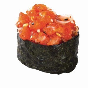 Gunan maki z tatarem z łososia